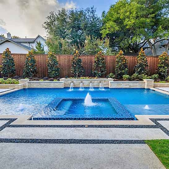 Water Features Swimming Pools